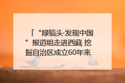 “绿镜头·发现中国”报道组走进西藏 挖掘自治区成立60年来生动气象故事