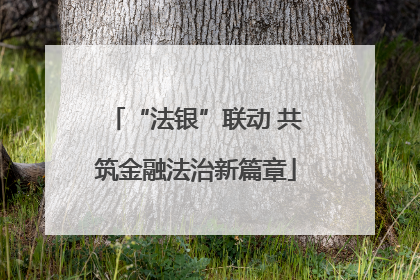 “法银”联动 共筑金融法治新篇章