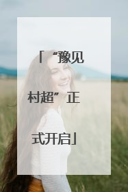 “豫见村超”正式开启