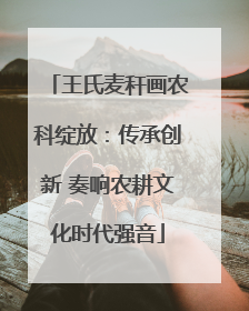 王氏麦秆画农科绽放：传承创新 奏响农耕文化时代强音