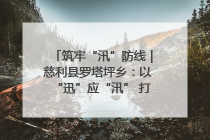 筑牢“汛”防线｜慈利县罗塔坪乡：以“迅”应“汛” 打赢暴雨防御战