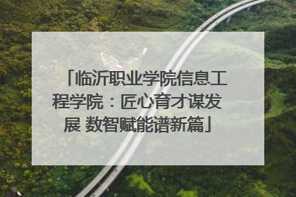 临沂职业学院信息工程学院：匠心育才谋发展 数智赋能谱新篇