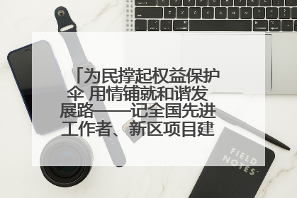 为民撑起权益保护伞 用情铺就和谐发展路——记全国先进工作者、新区项目建设中心干部卢小勇