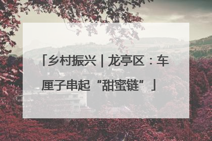 乡村振兴｜龙亭区：车厘子串起“甜蜜链”