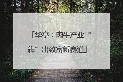 华亭：肉牛产业“犇”出致富新赛道