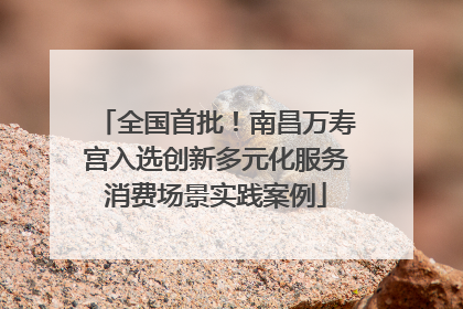 全国首批！南昌万寿宫入选创新多元化服务消费场景实践案例