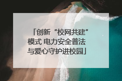 创新“校网共建”模式 电力安全普法与爱心守护进校园