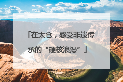 在太仓，感受非遗传承的“硬核浪漫”