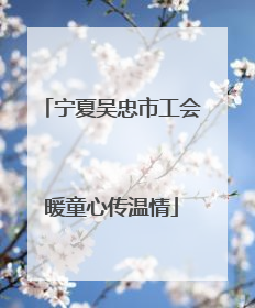 宁夏吴忠市工会暖童心传温情