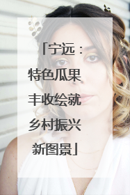 宁远：特色瓜果丰收绘就乡村振兴新图景