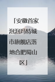 安徽首家泡泡玛特城市旗舰店落地合肥蜀山区