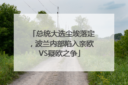 总统大选尘埃落定，波兰内部陷入亲欧VS疑欧之争