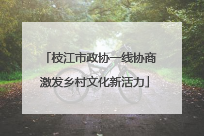 枝江市政协一线协商激发乡村文化新活力