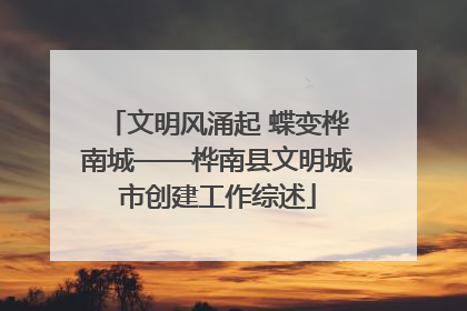 文明风涌起 蝶变桦南城——桦南县文明城市创建工作综述