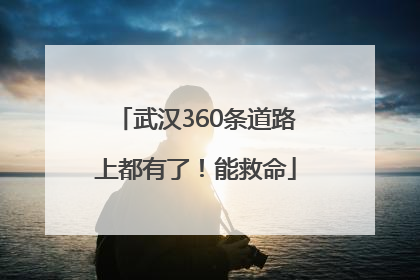 武汉360条道路上都有了！能救命