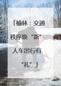 榆林：交通秩序焕“新” 人车出行有“礼”