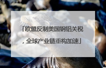 欧盟反制美国钢铝关税，全球产业链重构加速