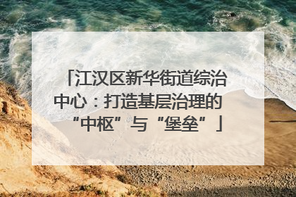 江汉区新华街道综治中心：打造基层治理的“中枢”与“堡垒”