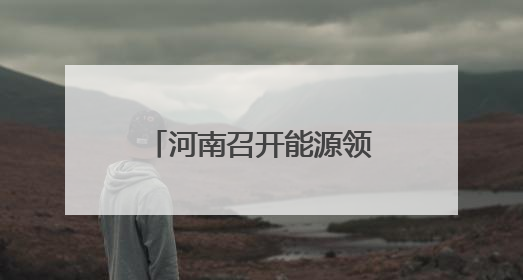 河南召开能源领域座谈会，鼓励民企参与能源投资和项目建设