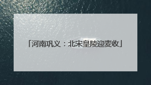 河南巩义：北宋皇陵迎麦收