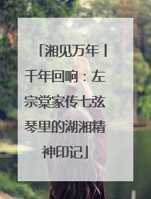 湘见万年丨千年回响：左宗棠家传七弦琴里的湖湘精神印记