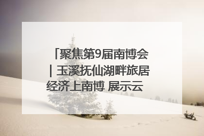 聚焦第9届南博会｜玉溪抚仙湖畔旅居经济上南博 展示云南生活新样本