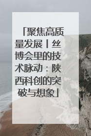 聚焦高质量发展丨丝博会里的技术脉动：陕西科创的突破与想象