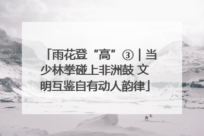 雨花登“高”③｜当少林拳碰上非洲鼓 文明互鉴自有动人韵律