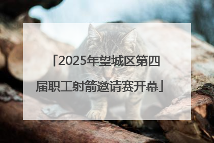2025年望城区第四届职工射箭邀请赛开幕