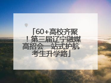 60+高校齐聚！第三届辽宁融媒高招会一站式护航考生升学路