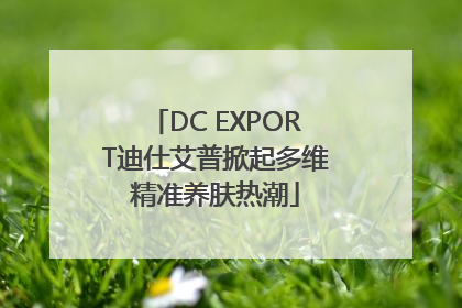 DC EXPORT迪仕艾普掀起多维精准养肤热潮